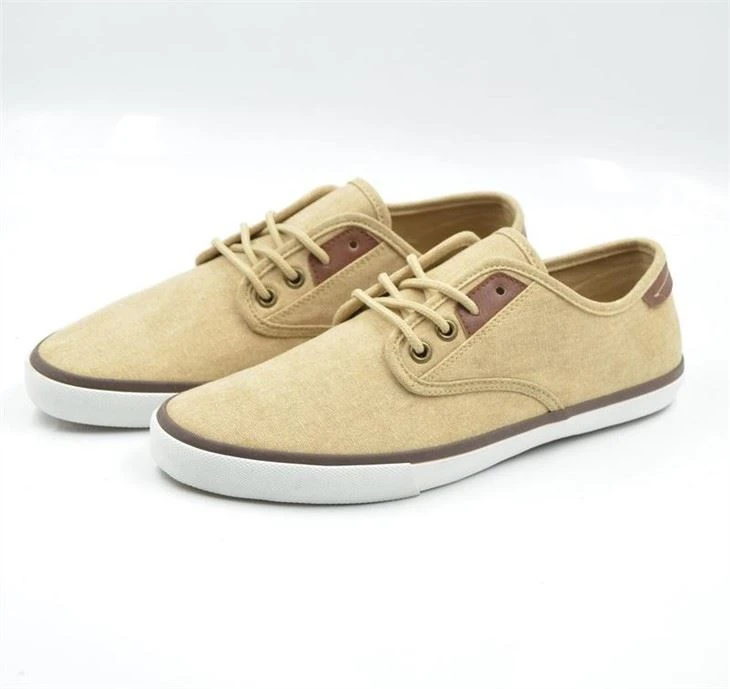 Vulcanized canvas plimsoll sneaker for mens