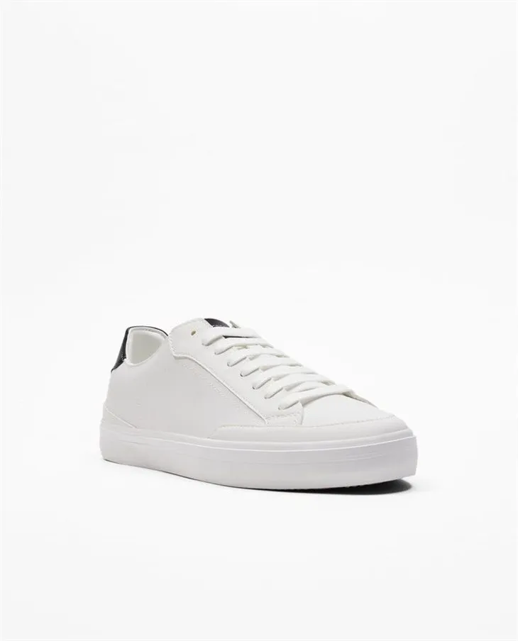 New Flat Minimalist Style Men's White Sneakers best