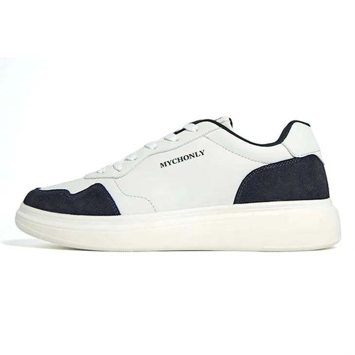 Classic White Leather Low Top Sneakers