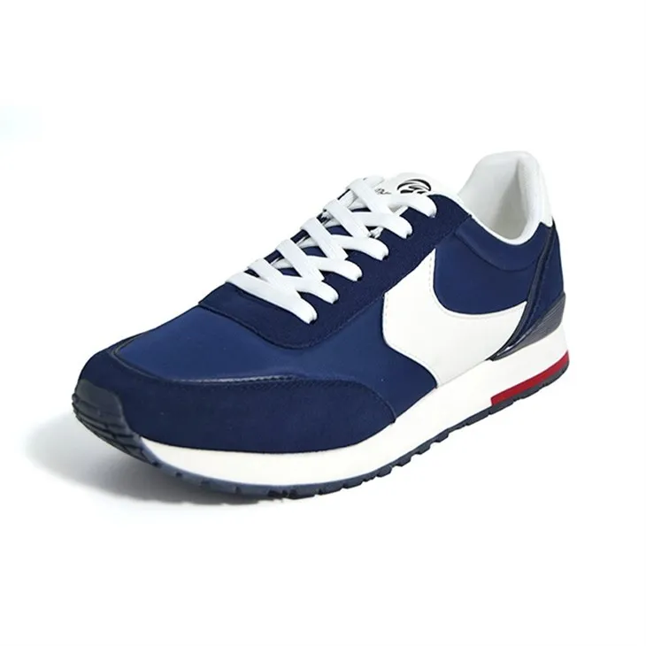 Custom Men Retro Suede Leather Sneakers suppliers