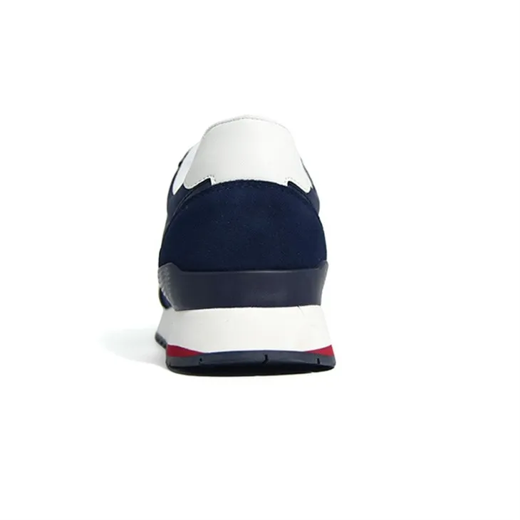 Custom Men Retro Suede Leather Sneakers high quality