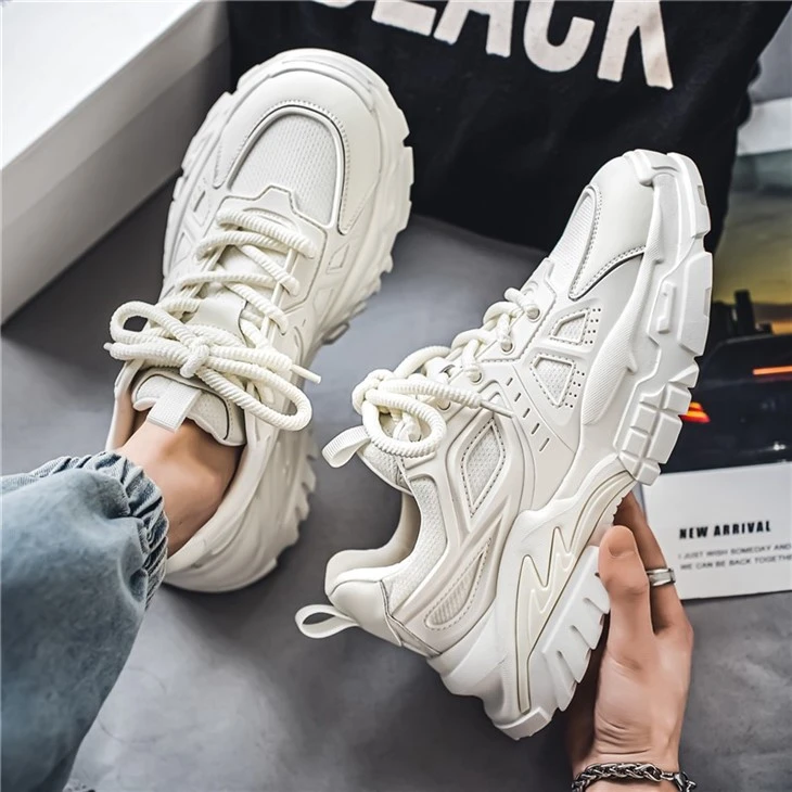 Custom Mesh Sneakers Microfiber Upper