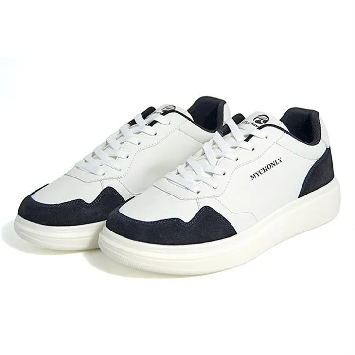 Classic White Leather Low Top Sneakers factory