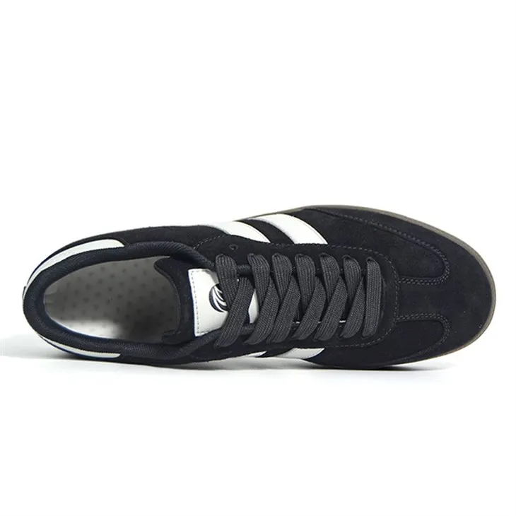 Retro German Army Trainers Leather Sneakers high quality