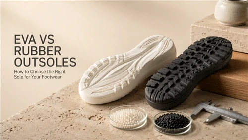 EVA vs Rubber Outsoles: How to Choose the Right Sole for Your Footwear
