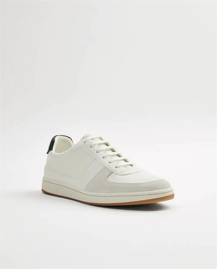 Men's Anti-slip Casual Skate Shoes White Retro-Style Sneakers high quality