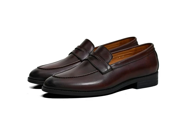 Men's Oxblood Penny Loafers OEM