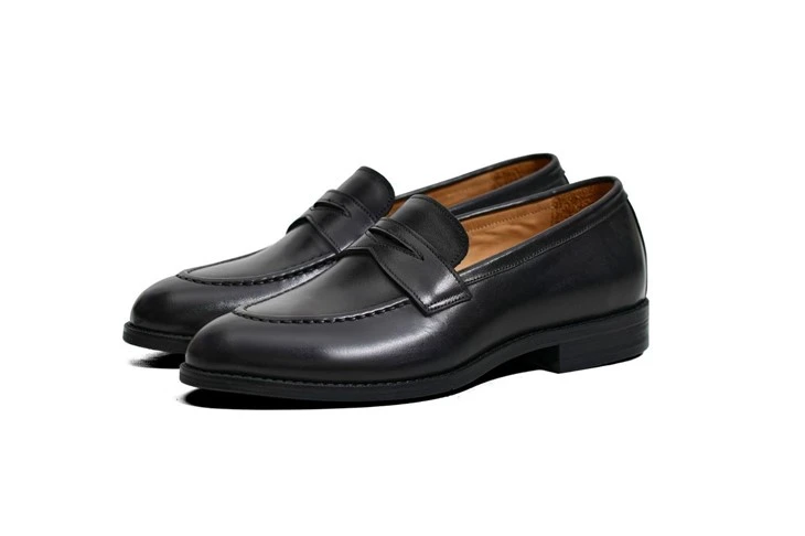 Men's Oxblood Penny Loafers OEM high quality