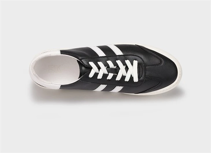 OEM Leather Casual Black Shoes