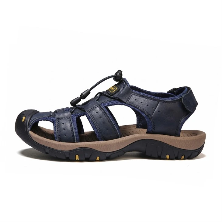 Outdoor Summer Men Leather Sandals