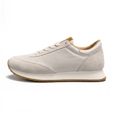 White Sport Men Casual Shoes