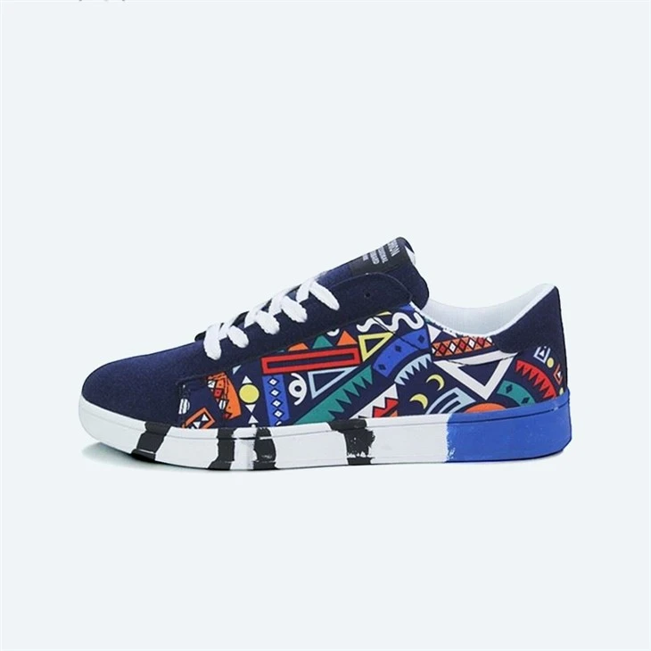 Printed Casual Canvas Shoes Campus