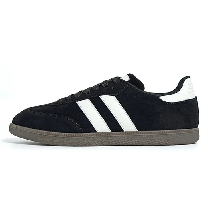 Retro German Army Trainers Leather Sneakers