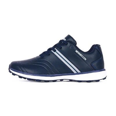 Men's Wide Width Waterproof Golf Shoes Synthetic Leather Winter Sports Footwear