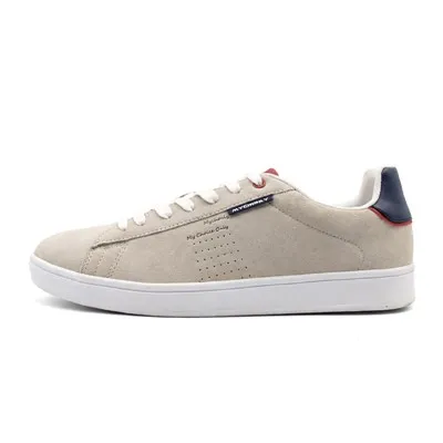 Pricot-colored Suede Fashion Casual Shoes