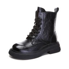 Retro England Style Short Boots