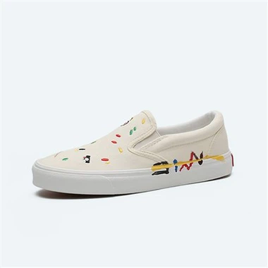 Slip On Canvas Shoes Rubber Sole For Women