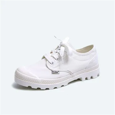 Vulcanized Canvas Sneakers With Heels