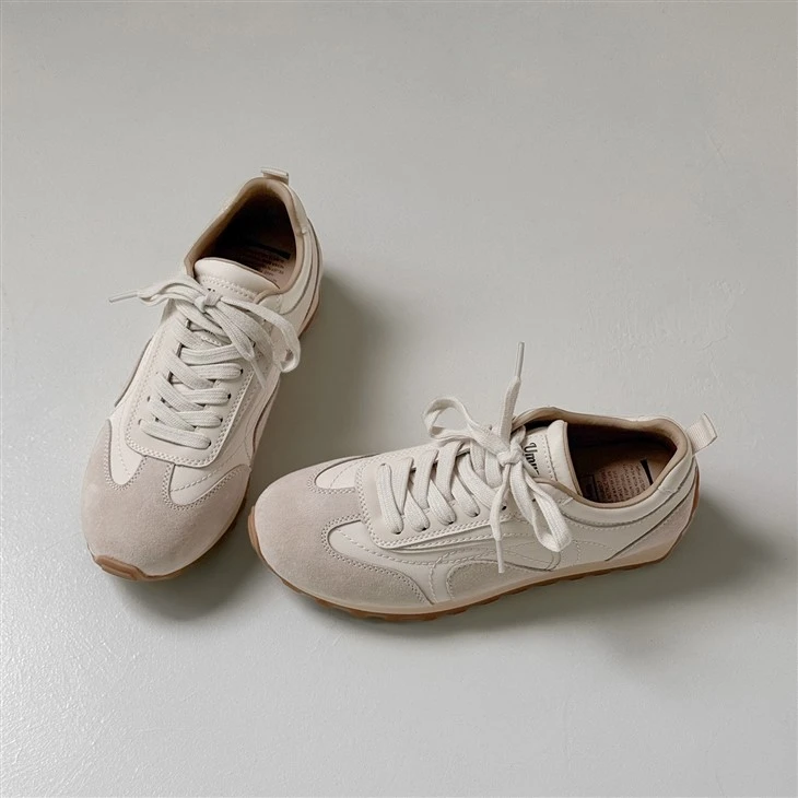 Smooth Leather Patchwork Casual Sneakers Wholesale Trainers high quality