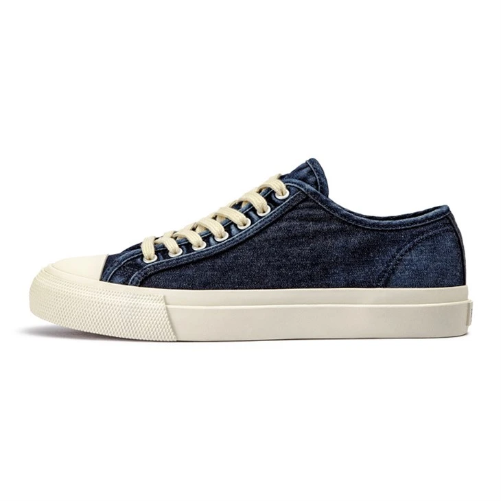 Vulcanzied Sneakers Washed Canvas Shoes
