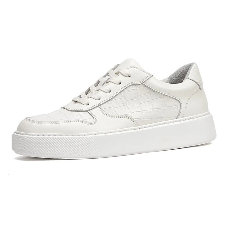 White And Black Leather Shoes