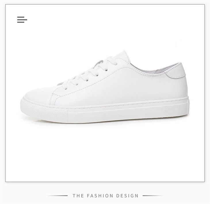White Casual Luxury Leather Sneaker price