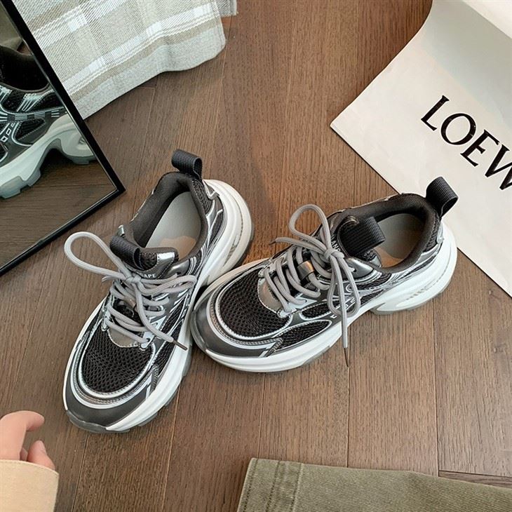 Women Chunky Platform Casual Sneakers high quality