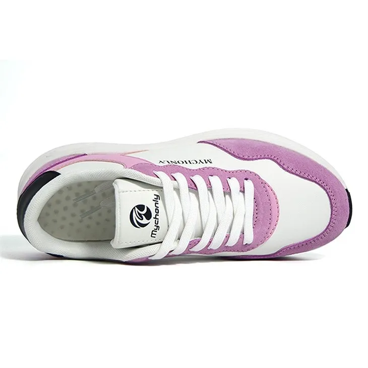 Women Pink Runner Retro Sneakers factory